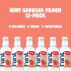 imageHint Bottled Water Blackberry and Cherry Purified Flavored Water with Zero Calories Sugar Free Natural Flavors  16 Fl Oz Pack of 24Georgia Peach