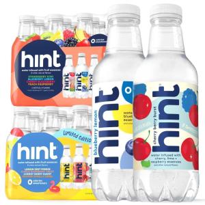 imageHint Bottled Water Best Sellers Variety Pack Bundle  Purified Flavored Water with Zero Calories Sugar Free Natural Flavors  16 Fl Oz Pack of 36Summer Variety Pack