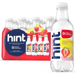 imageHint Bottled Water Blackberry and Cherry Purified Flavored Water with Zero Calories Sugar Free Natural Flavors  16 Fl Oz Pack of 24Red Variety Pack