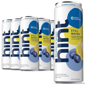 imageHint FruitInfused Canned Water Blackberry  Purified Flavored Water with Zero Calories Natural Flavors and Sugar Free  12 Fl Oz Cans Pack of 12Blueberry Lemon