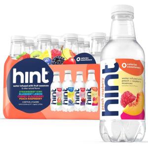 imageHint FruitInfused Bottled Water Best Sellers Variety Pack  Sugar Free Flavored Water with Zero Calories Natural Fruit Essences and No Artificial Sweeteners  16 Fl Oz Pack of 24Smashup Variety Pack