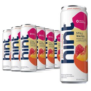 imageHint FruitInfused Canned Water Blackberry  Purified Flavored Water with Zero Calories Natural Flavors and Sugar Free  12 Fl Oz Cans Pack of 24Peach Raspberry
