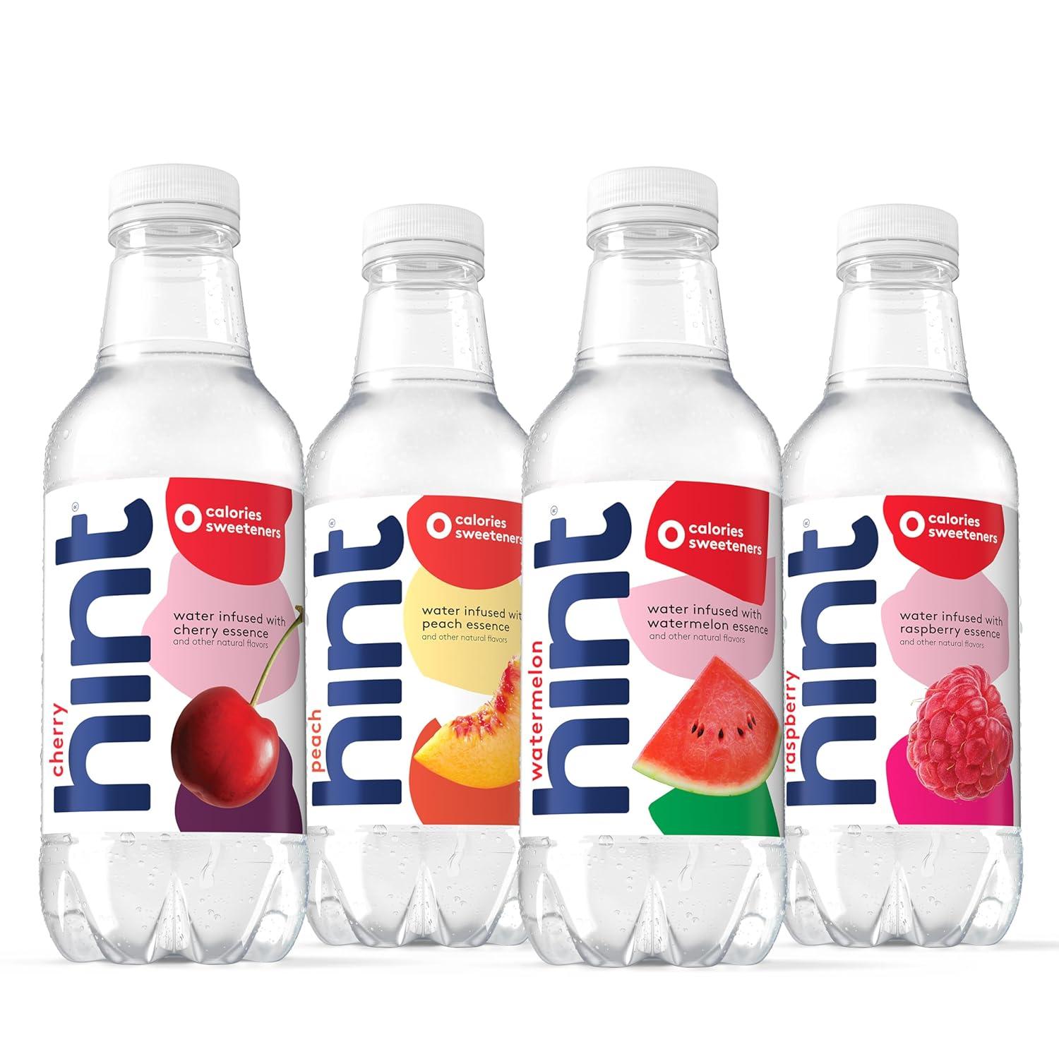 imageHint FruitInfused Bottled Water Summer Classics Variety Pack  Sugar Free Flavored Water with Zero Calories Natural Fruit Essences and No Artificial Sweeteners  16 Fl Oz Pack of 24Purple Variety Pack