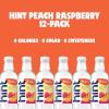imageHint FruitInfused Bottled Water Summer Classics Variety Pack  Sugar Free Flavored Water with Zero Calories Natural Fruit Essences and No Artificial Sweeteners  16 Fl Oz Pack of 24Peach Raspberry