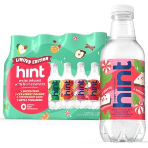 imageHint FruitInfused Bottled Water Summer Classics Variety Pack  Sugar Free Flavored Water with Zero Calories Natural Fruit Essences and No Artificial Sweeteners  16 Fl Oz Pack of 24Winter Variety Pack