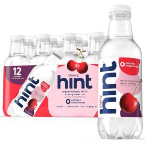 imageHint FruitInfused Bottled Water Summer Classics Variety Pack  Sugar Free Flavored Water with Zero Calories Natural Fruit Essences and No Artificial Sweeteners  16 Fl Oz Pack of 24Cherry